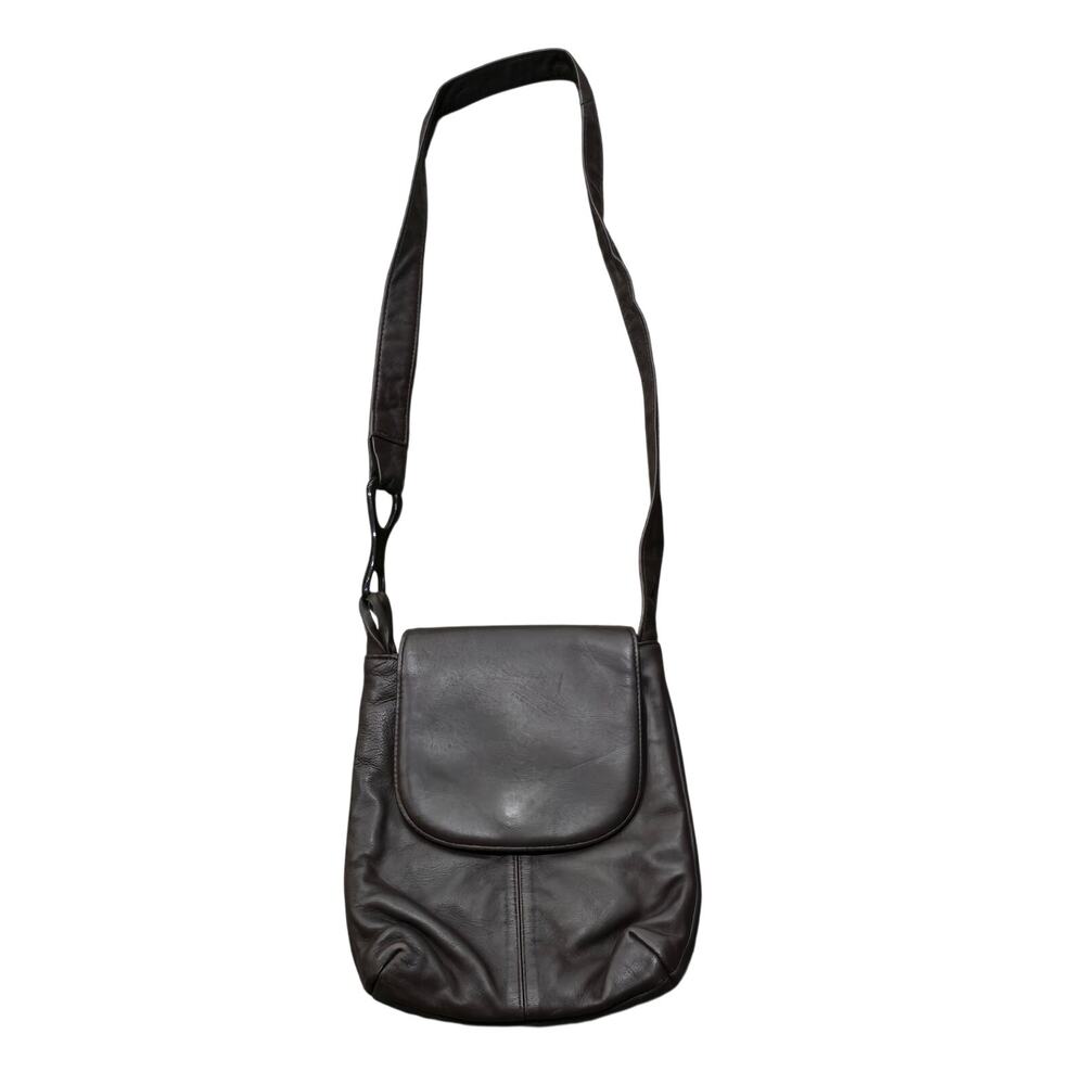 Vintage Viva Bags of California Brown Leather Crossbody Bags
